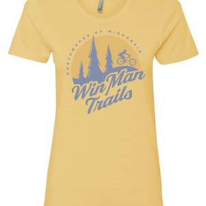 biking tshirt womens - yellow