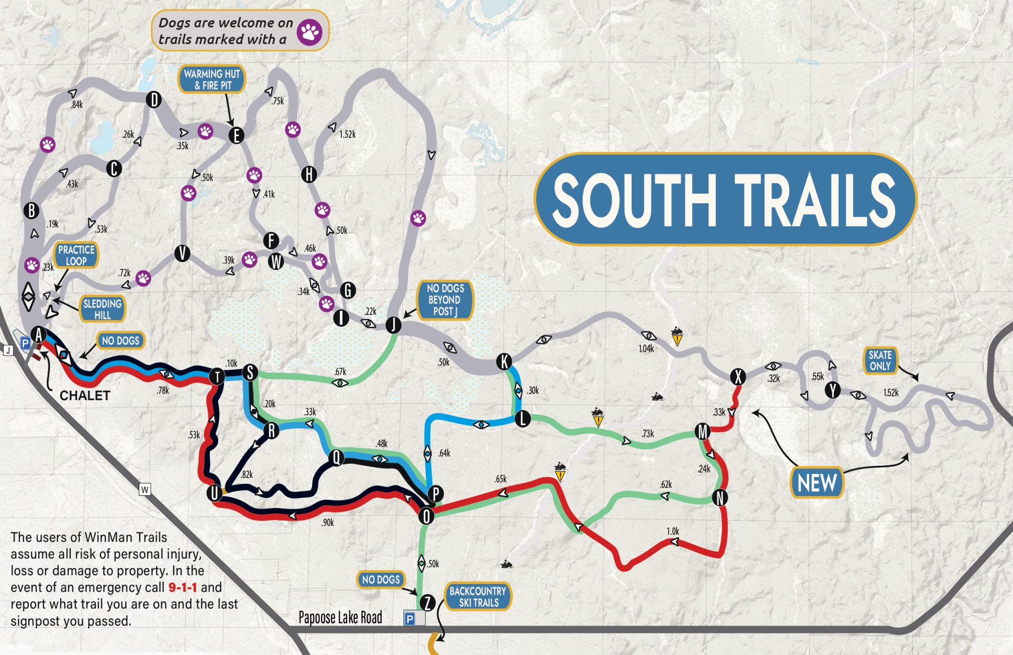2024 Ski - South Trails
